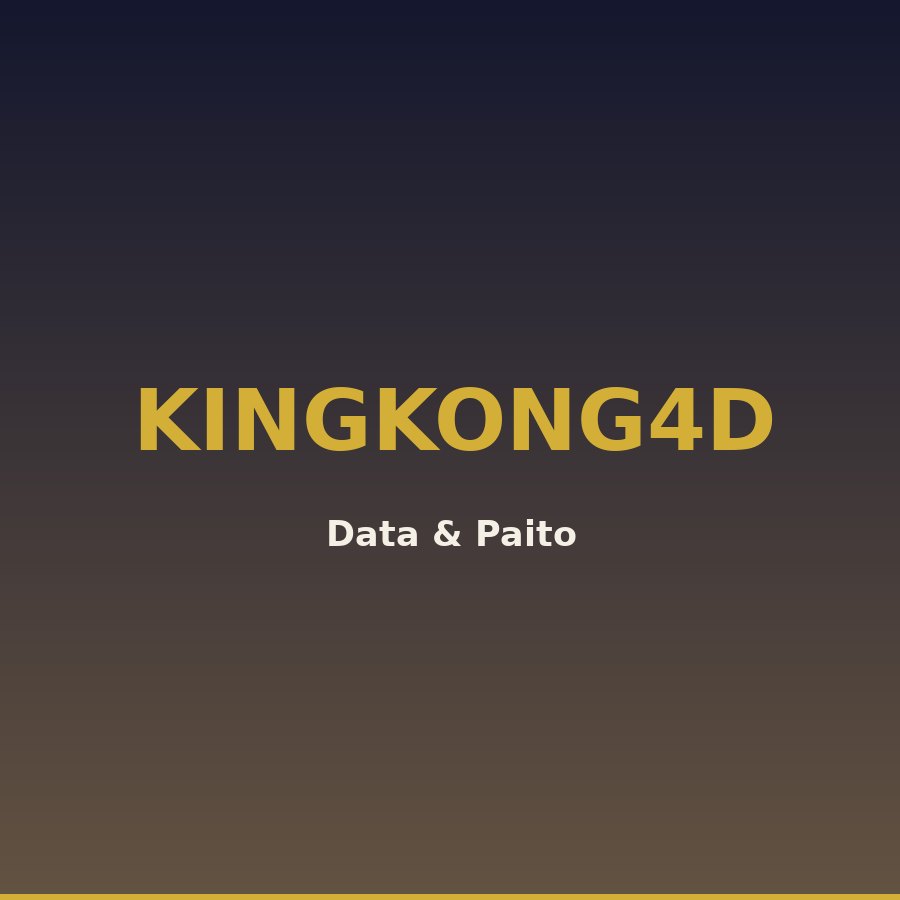 Kingkong4d login bocoran 23 hari ini 1 Oktober 2026, paito
